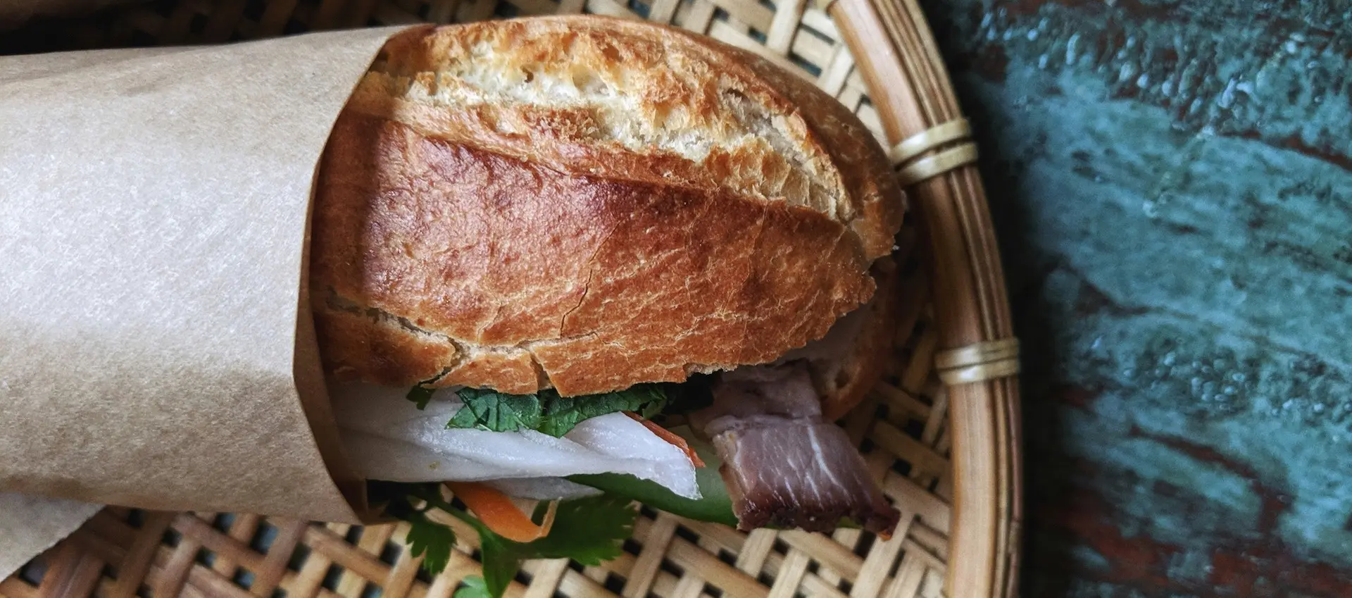 A Vietnamese sub loaded with goodness